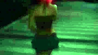 Sofia's Thrilling Public Display Of Her Pussy