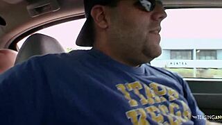 Blonde Vixen Knows She's Getting Hammered Hard When Picked Up