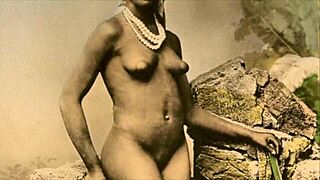 who are these vintage women flashing natural tits outdoors?