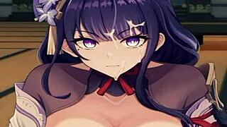 hentai paizuri genshin impact parody