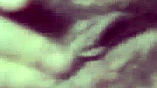 Asian milf fingers wet pussy to orgasm