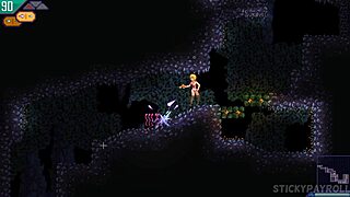 Cute Blonde With Big Ass Fucked By Monster Cock In Porn Game.