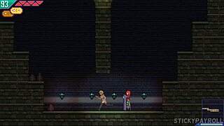 Cute Blonde With Big Ass Fucked By Monster Cock In Porn Game.