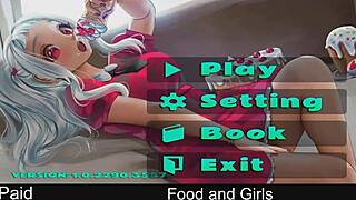 detailed exploration of food and girls in anime part 01