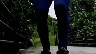 colombiana al parque gets sexy anal assfucking amateurs