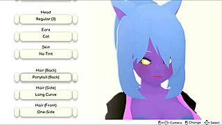 hot glue pornplay hentai game ep 4 lesbian catgirl scissoring