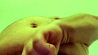 stroking solo in a hotel room