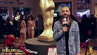 Zymeiscool interviews Mia Martinez at AVN.