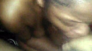 Ebony Teen Swallows Deepthroat Cum!