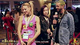 Zymeiscool interviews Mia Martinez at AVN.