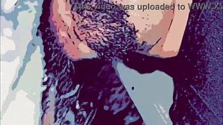 this gay animation shows big cock pounding slut's mouth