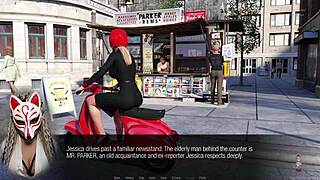 Jessica Oneil starts her first day at work.