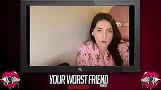 Aria carson, your worst friend, swallows deep 😈
