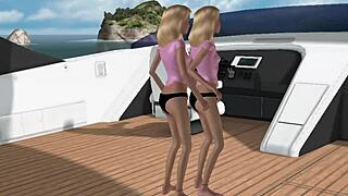 are those blonde twins lesbians?