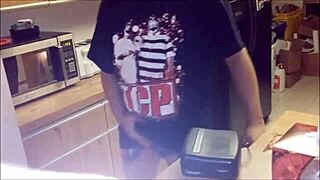 In The Kitchen, Chef Prepares Flip Flop Pizza And Bagel Bites For Culinary Arts Show