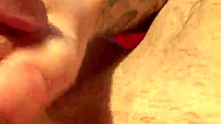 He jerks off with his vibrator toy