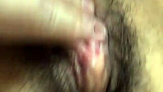 Loudly laughing close up pussy pulsating orgasm