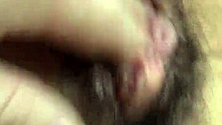 Loudly laughing close up pussy pulsating orgasm