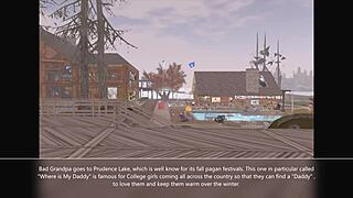 bad grandpa causes trouble in second life again! 😏