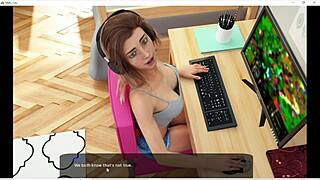 Hey, this milf with huge tits kissed me on the lips in milfy city 😘