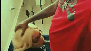 blonde barbie encounters a big black cock in this story.