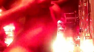 Ebony Webcam Striptease with Ripped Clothes