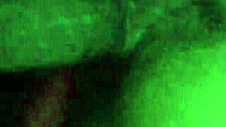 Reverse cowgirl on thick bbc, riding in style