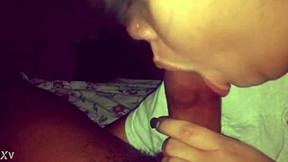 Shaza Sucking Dick In A Detailed And Intense Blowjob Scene