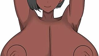 Speed painting big tits in NSFW art style
