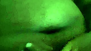 Wow! Jerking that big black cock to cumshot!