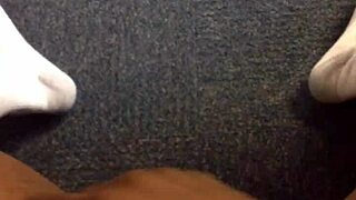 Man Rubs Out to Big Black Cock Images