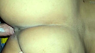 Wow, check out this creamy pussy and round ass on these Latino step-siblings banging after class!