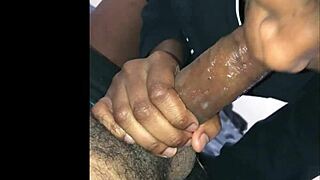 Slim jim sucking dick till jaws swell up