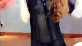 This hot girl on Uplive is doing a sexy dance