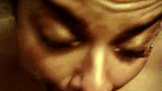 Dirty Latina Sucks Big Black Cock In Part Two.