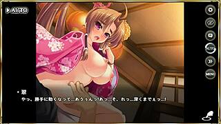 i watched this hentai with ma chao in kimono, it was so erotic