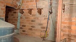 Fucking The Cuckold's Wife At The Construction Site