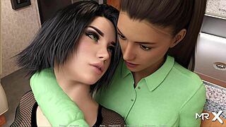 confessing love in wild hentai game episode! 😍