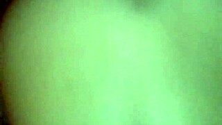 my latina milf wife casually uses toys in mask