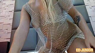 ed junior hooks up with a stunning brazilian novinha in sheer red