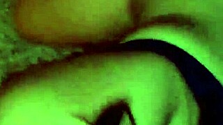 my latina milf wife casually uses toys in mask