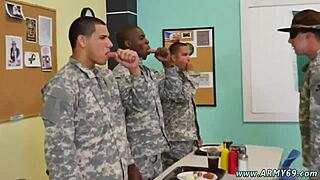 Drill Sergeant Dominates Soccer Players In Gay Porn