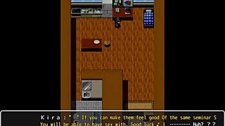 Boy sent to parallel world fucks policewoman in this anime episode