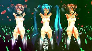 Once upon a time in mexico, naked girls danced in an anime hentai style.