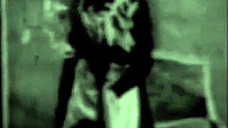 Vintage lesbian bondage in retro style