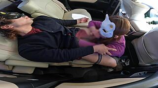 Japanese Couple Cheats in Car After Refusing Date