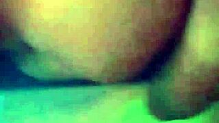 i'm fucking the brunette's ass and making her moan