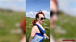 I saw hot milf red xxx topless on easterr