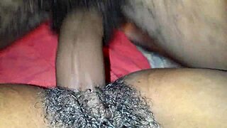 my ebony wife squirting all over me tonight