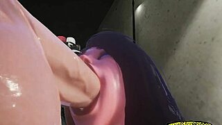 Blowjob in Parking Lot: Sneaky Action Part 2